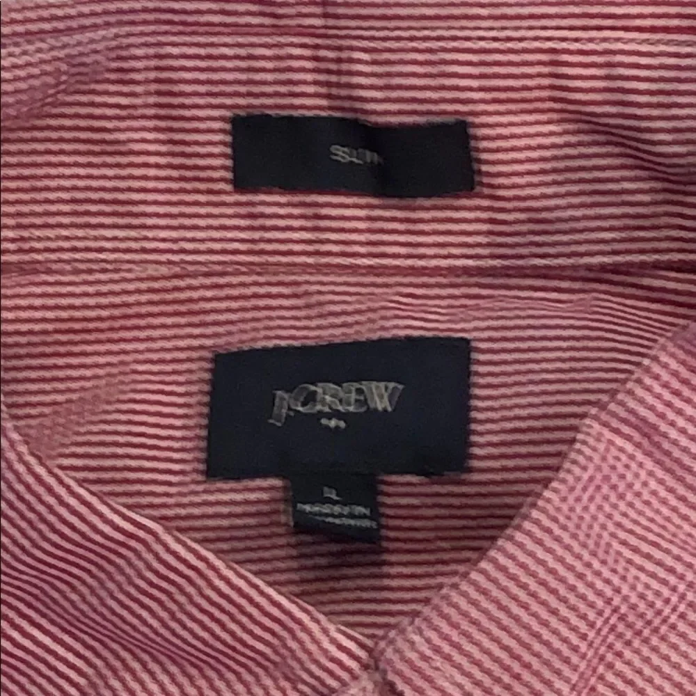J. Crew Slim Button Down Sz. L